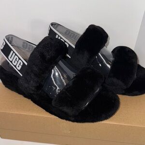 UGG Oh Yeah Slide Black 8 in women’s available